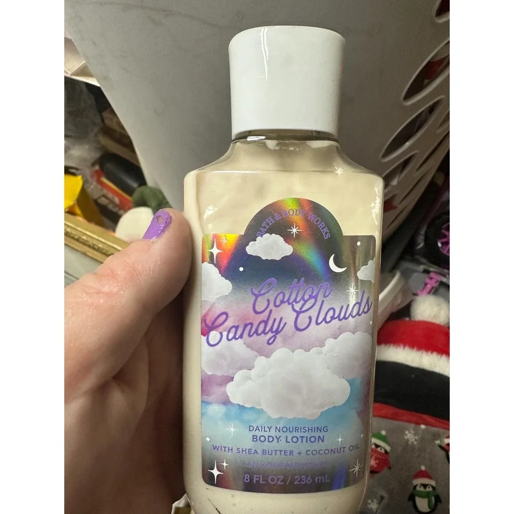 corton candy clouds. bath n body works body lotion.‎ new